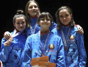 Белорусские саблистки завоевали бронзовые медали на первенстве России по фехтованию до 18 лет